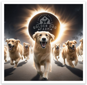 Golden Dog Farm Stickers