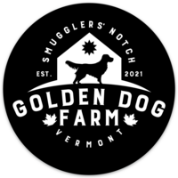 Golden Dog Farm Stickers