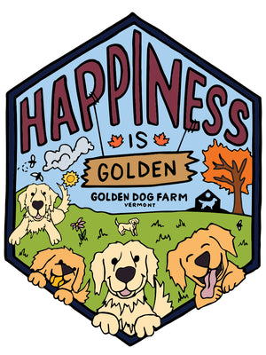 Happiness Is Golden Stickers + Magnets