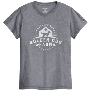 Women's Golden Dog Farm Short Sleeve Tee