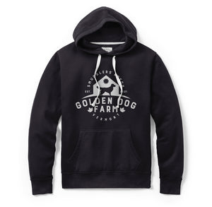 Golden Dog Farm Men's Long Sleeve Hooded and Crewneck Sweatshirts