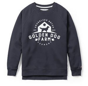 Women's Golden Dog Farm Crewneck Sweatshirt