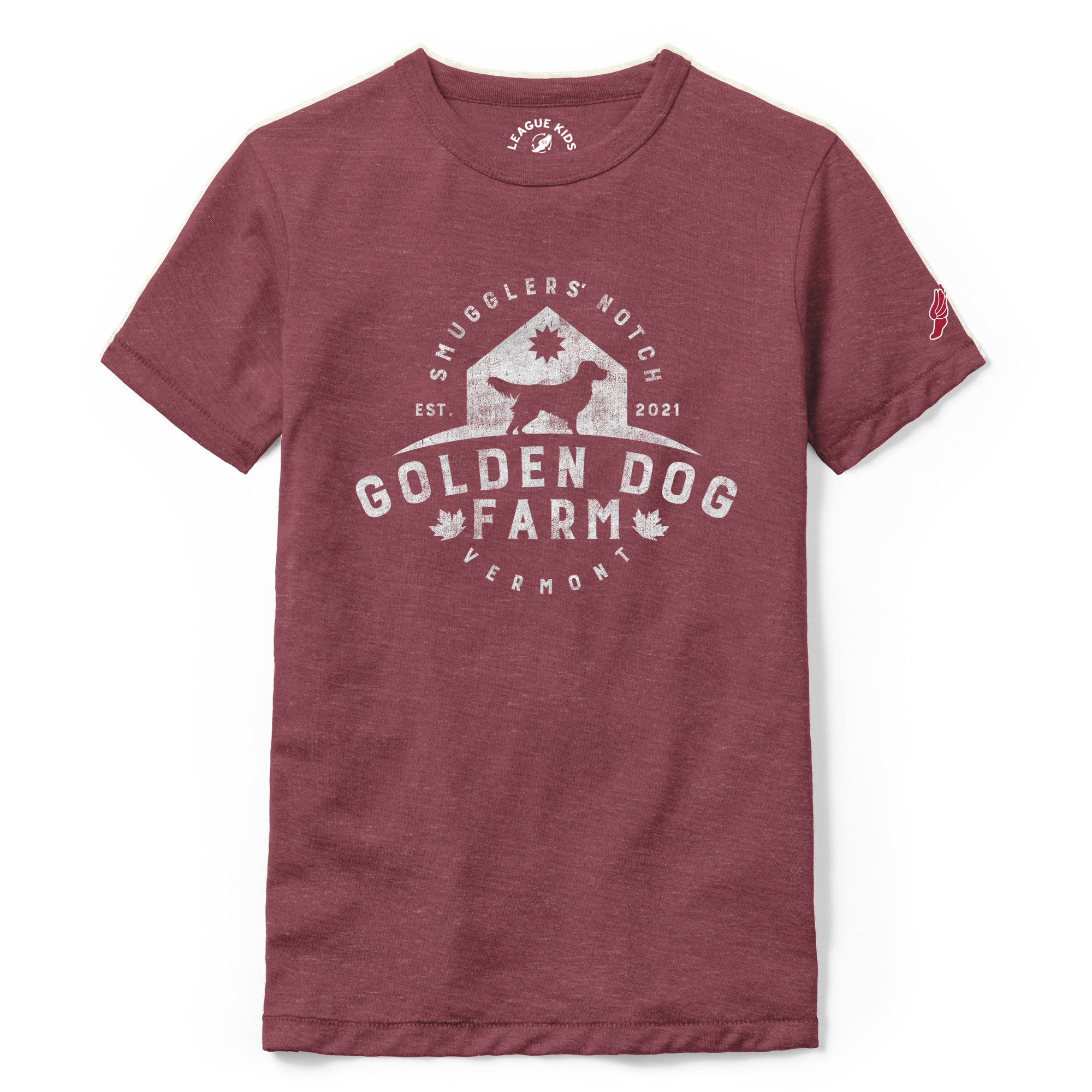 Youth Golden Dog Farm T-Shirt