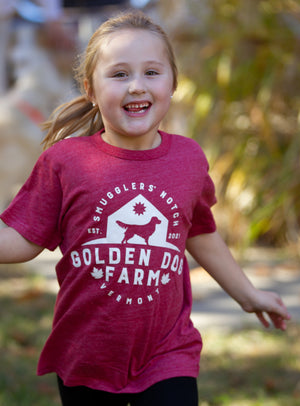 Youth Golden Dog Farm T-Shirt