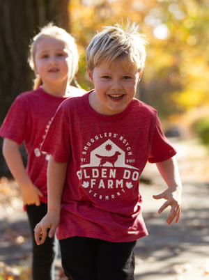 Youth Golden Dog Farm T-Shirt