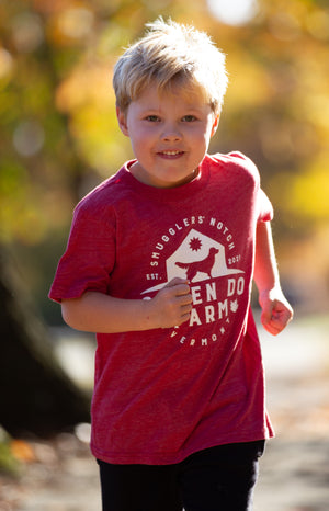 Youth Golden Dog Farm T-Shirt