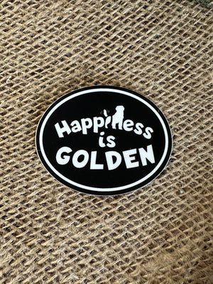 Happiness Is Golden Stickers + Magnets