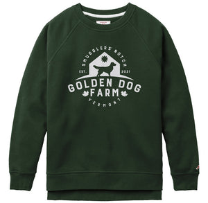 Women's Golden Dog Farm Crewneck Sweatshirt