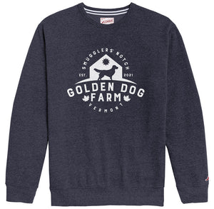 Golden Dog Farm Men's Long Sleeve Hooded and Crewneck Sweatshirts