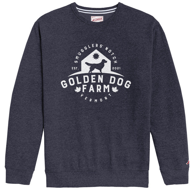 Golden Dog Farm Crewneck Sweatshirt