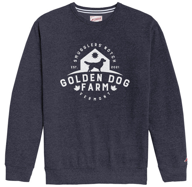 Golden Dog Farm Men's Crewneck Sweatshirt