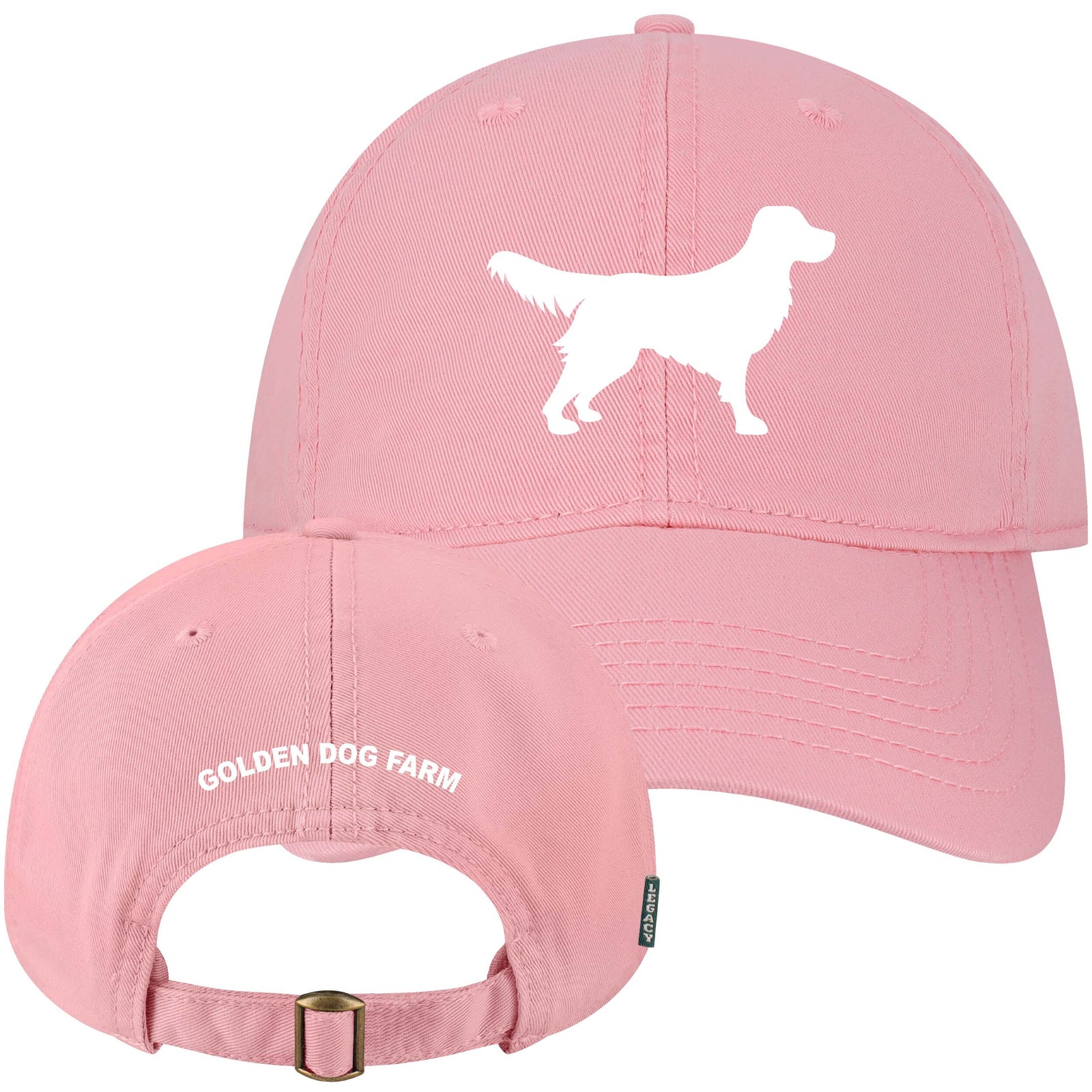 Golden Retriever Silhouette Hat