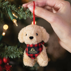 GDF x Vermont Teddy Bear Puppy Ornament