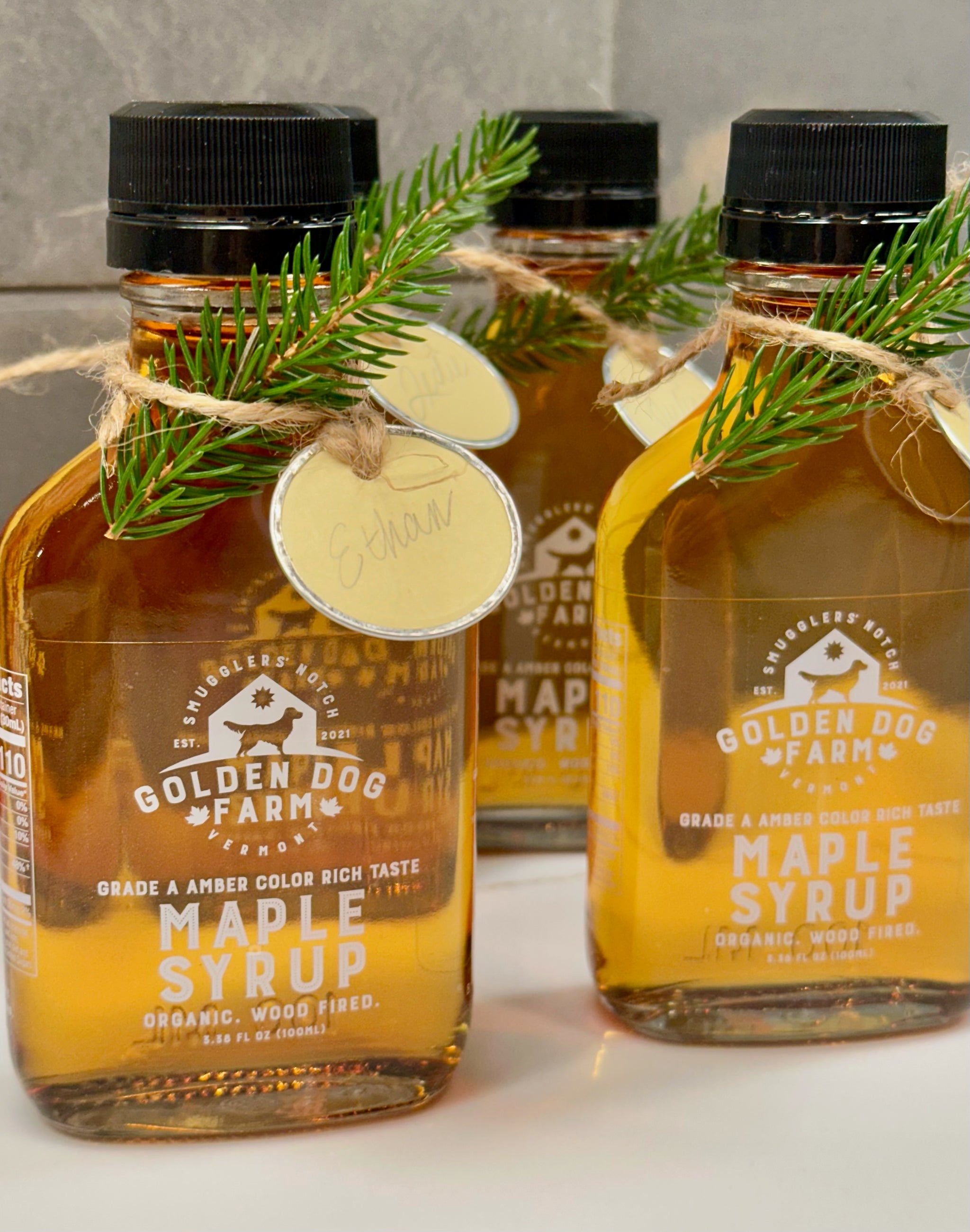 Maple Syrup Sampler Set (100mL) - Golden Dog Farm LLC