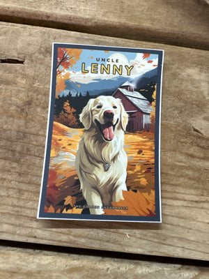 Golden Dog Farm Stickers