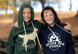 Golden Dog Farm Hooded Sweatshirt