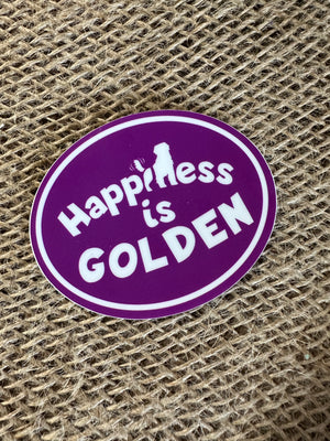 Happiness Is Golden Stickers + Magnets