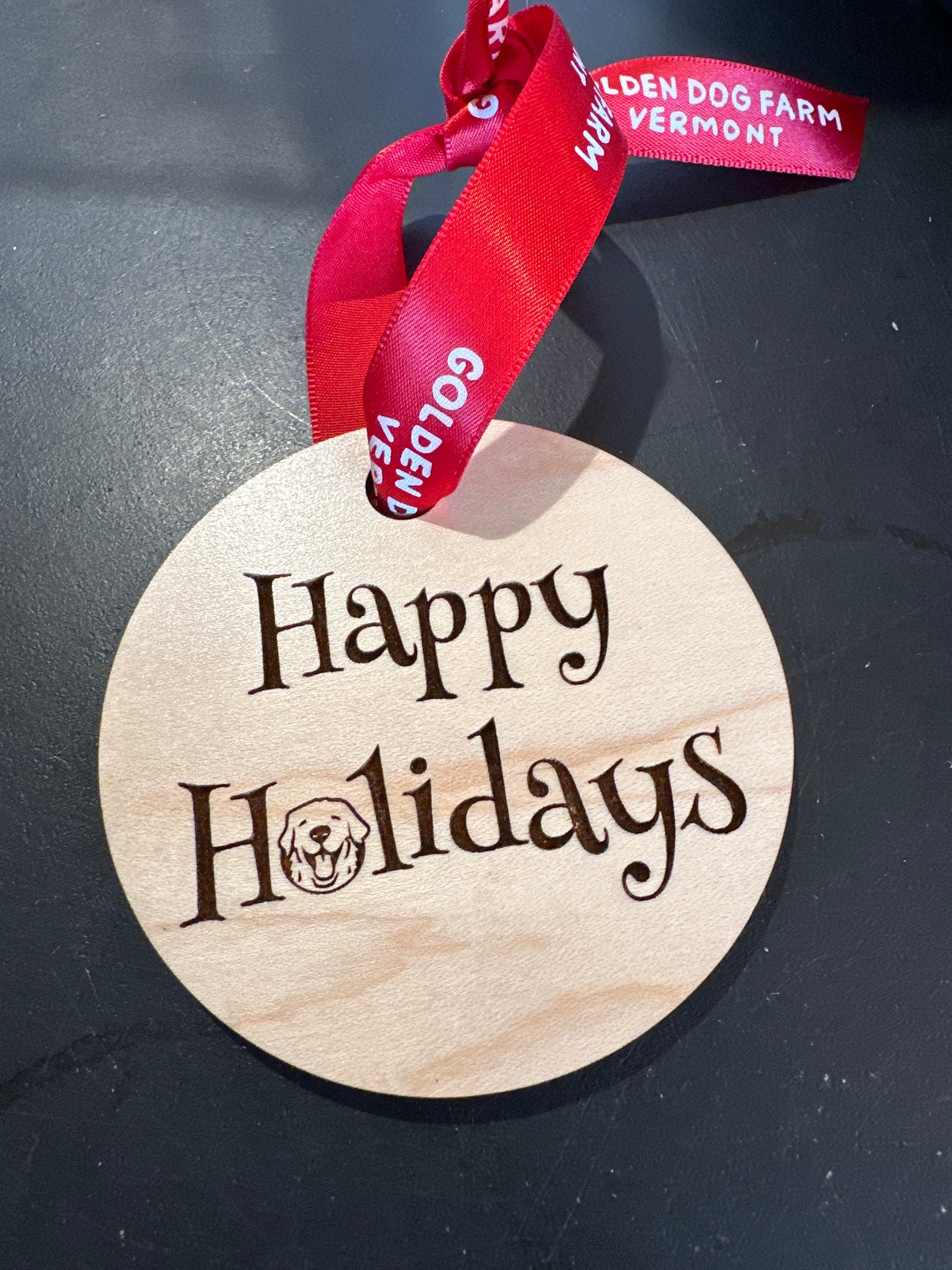 Happy Holidays Ornament/Gift Tag
