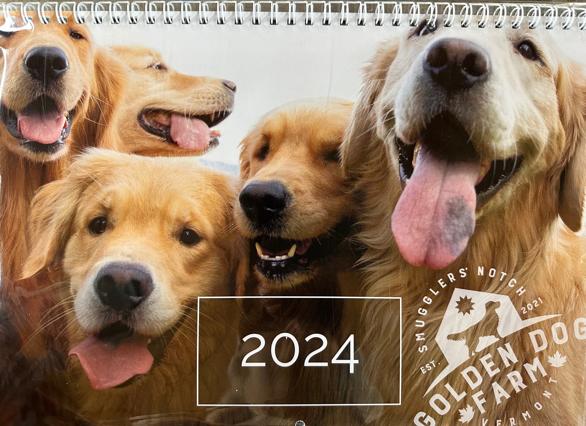 2024 Golden Dog Farm Calendar