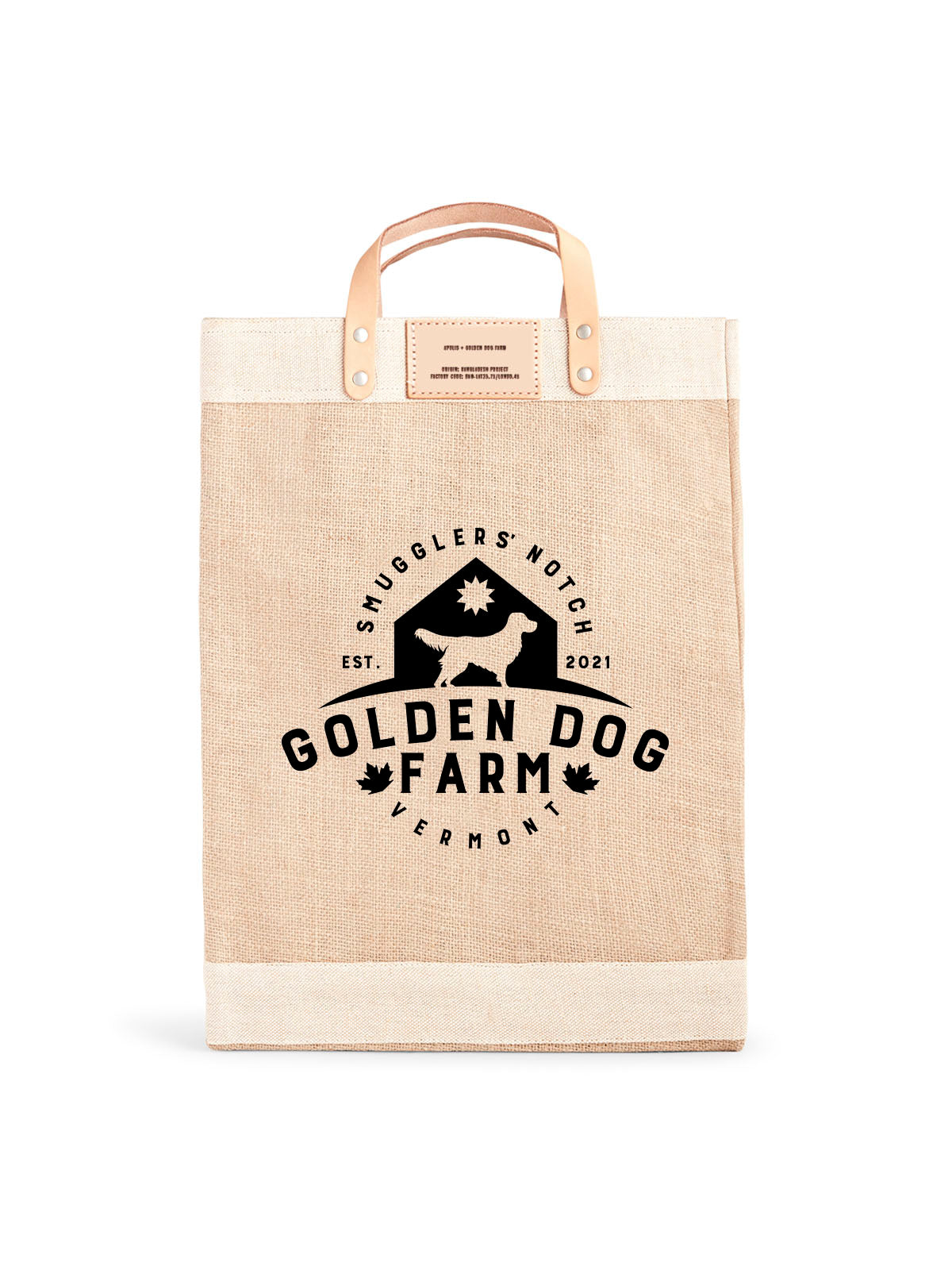 Golden Dog Farm Apolis Market Tote Bag
