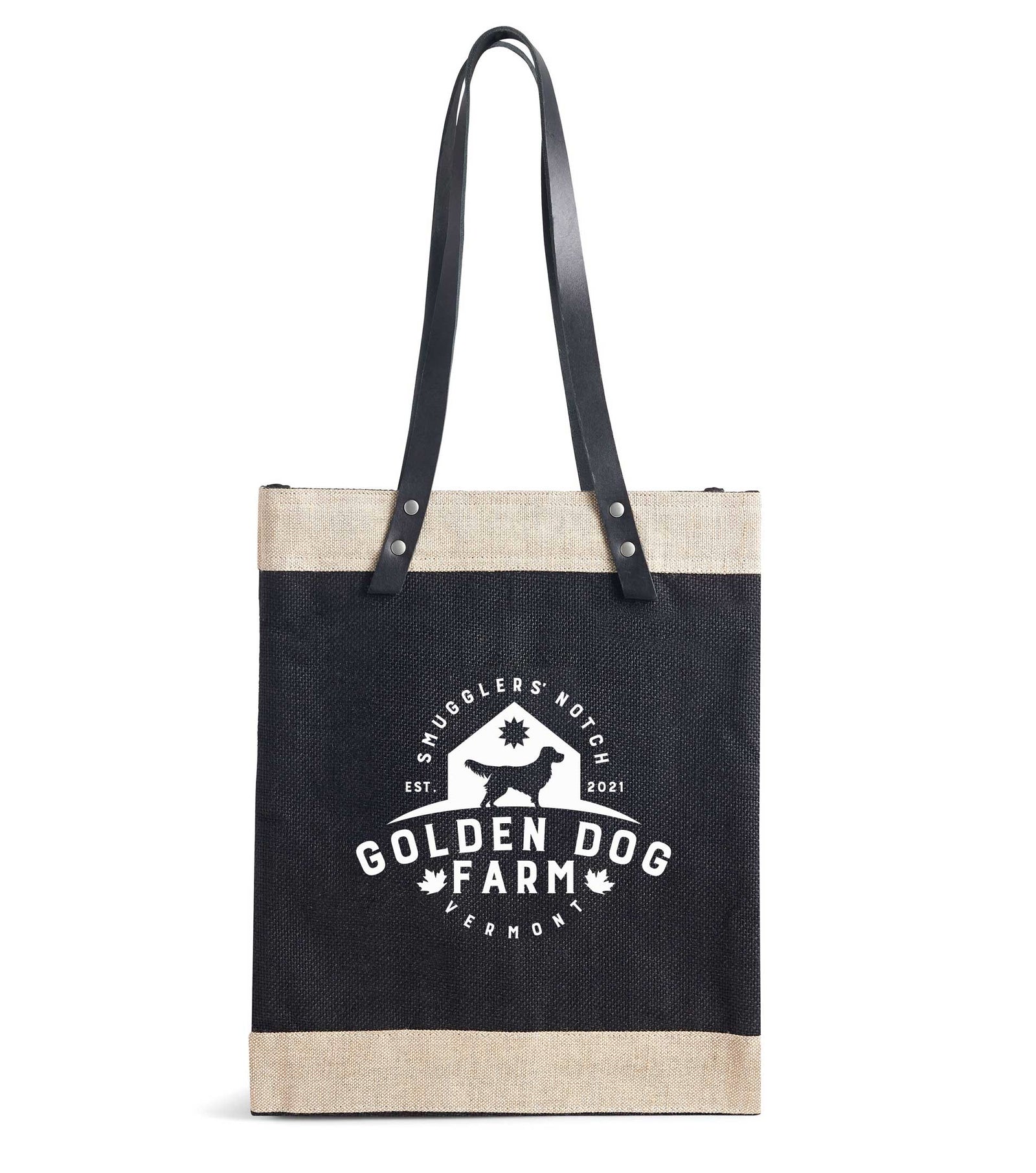 Apolis Market Tote in Black