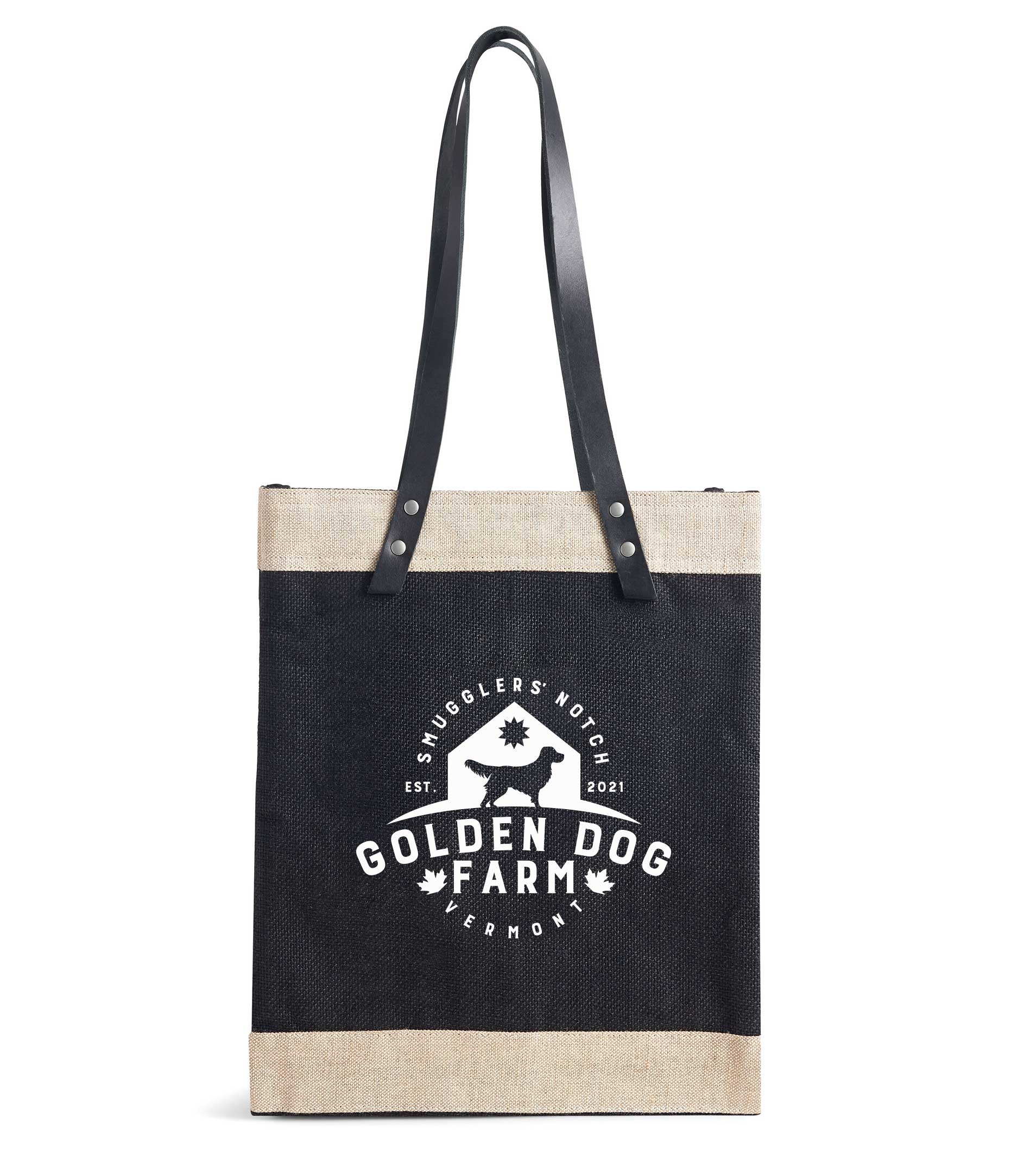 Apolis Market Tote in Black