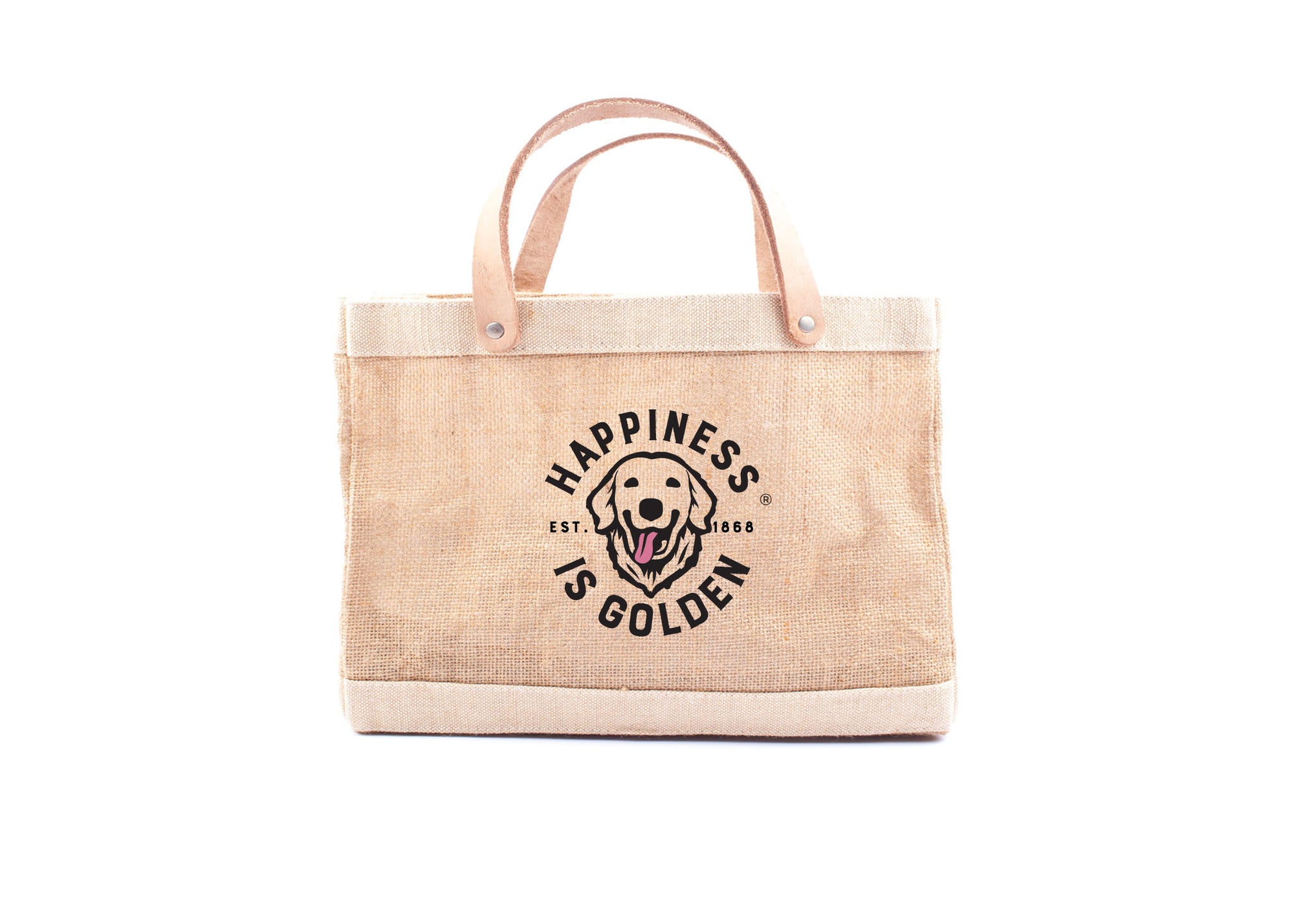 Happiness Is Golden Mini Market Tote x Apolis