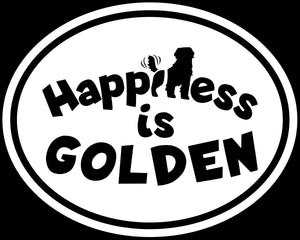 Happiness Is Golden Stickers + Magnets