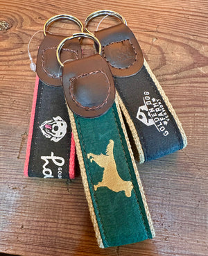 Golden Dog Farm x Belted Cow Key Fob