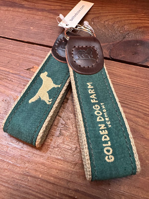 Golden Dog Farm x Belted Cow Key Fob