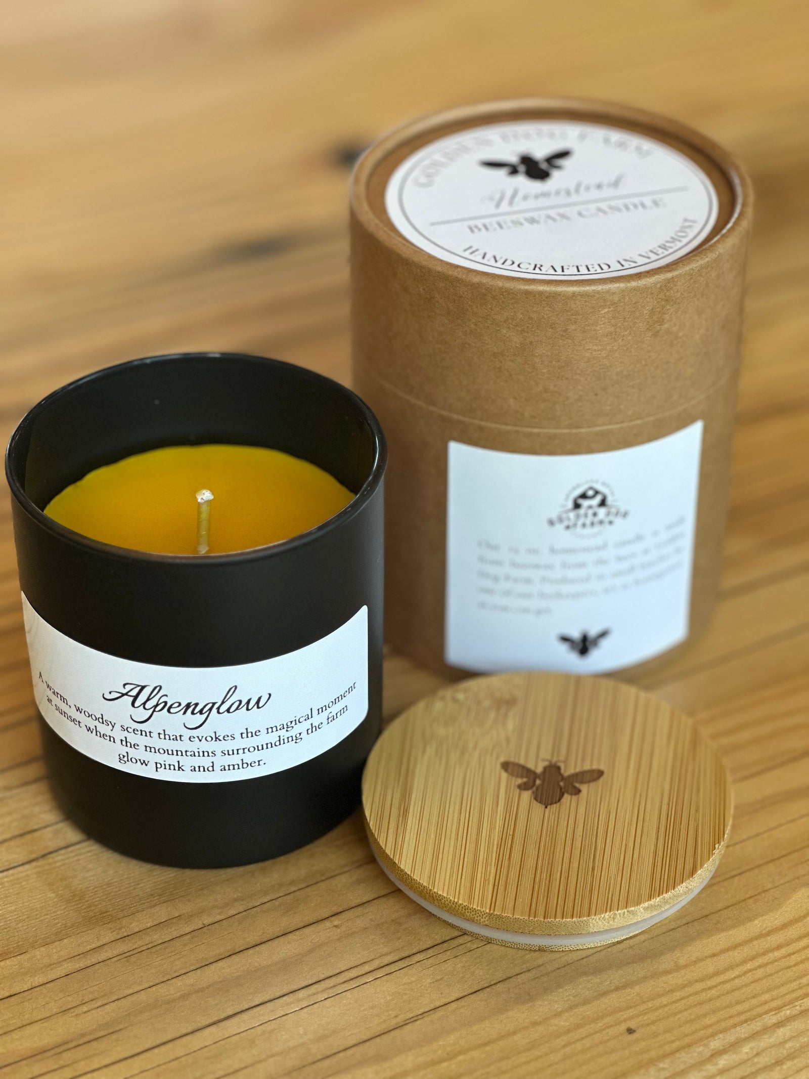 Homestead Beeswax Candle