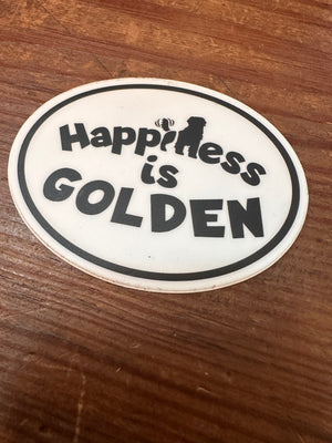 Happiness Is Golden Stickers + Magnets