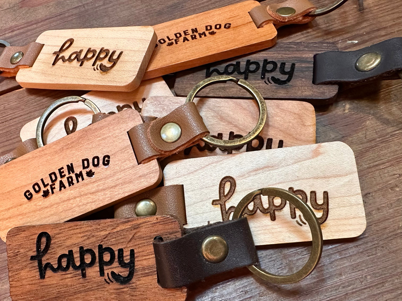 Happy Keychain