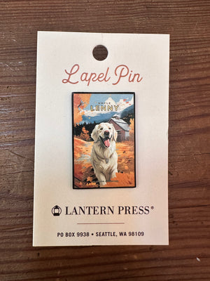 Farm Dog Wood Pins x Lantern Press