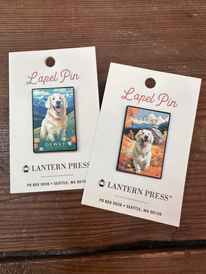Farm Dog Wood Pins x Lantern Press