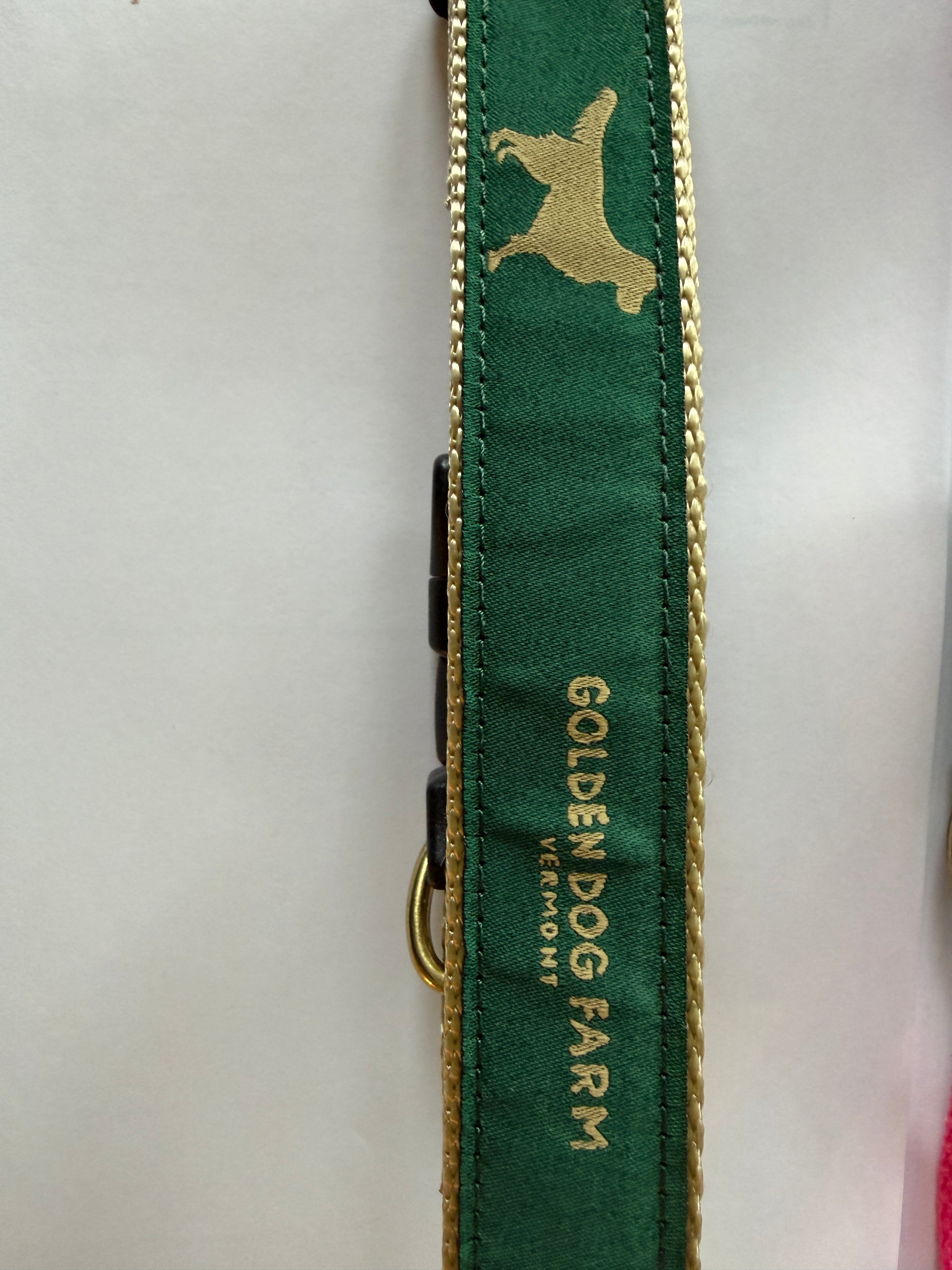 Golden Dog Farm x Belted Cow Ribbon Club Belts (with leather tab)