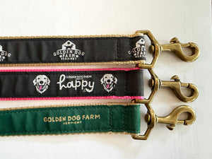 Golden Dog Farm 6' Dog Leashes x Belted Cow Company