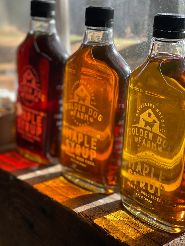 Maple Syrup Sampler Set (100mL) - Golden Dog Farm LLC