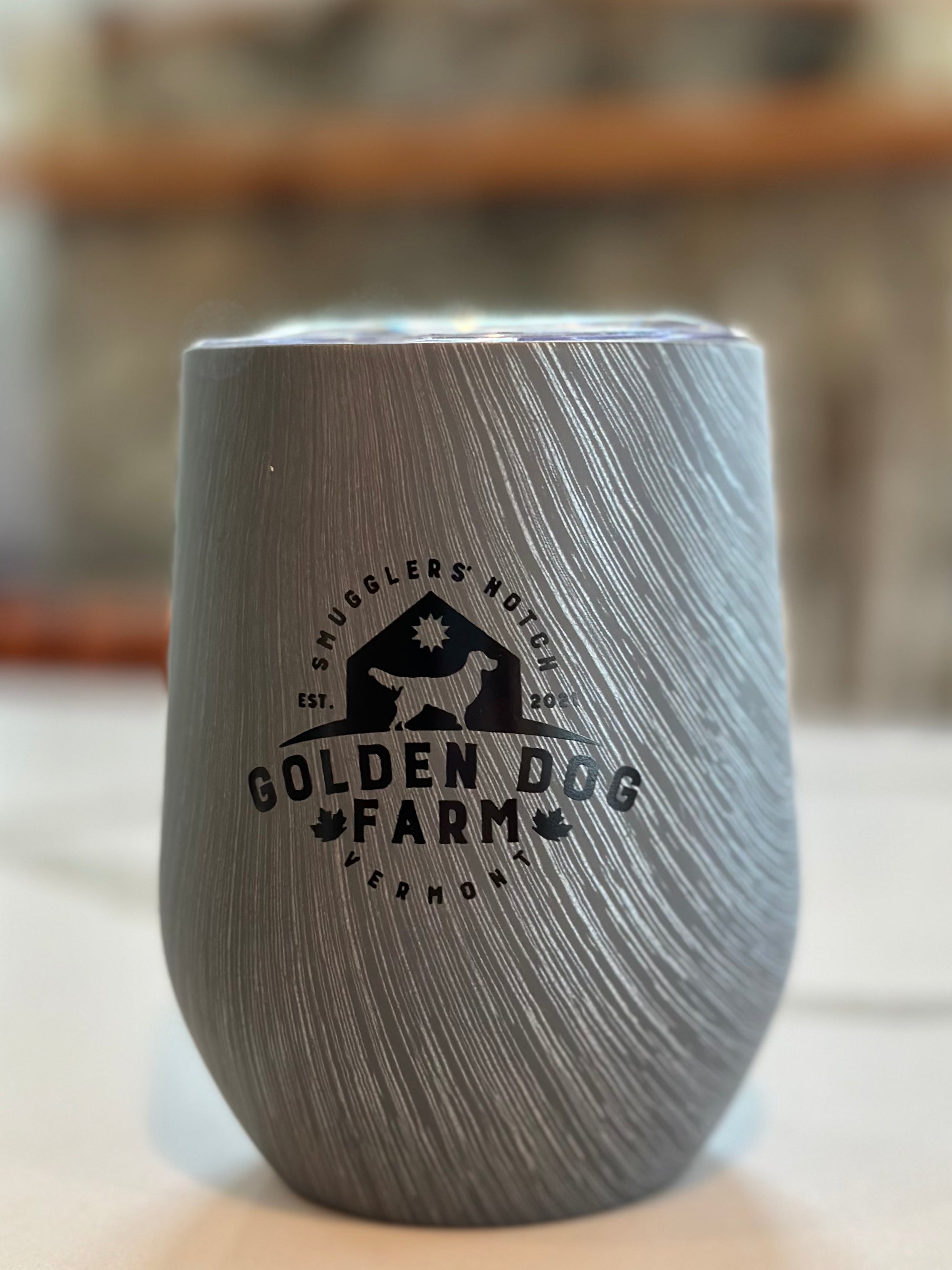 Golden Dog Farm Stainless Steel Insulated Stemless Tumbler
