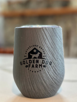Golden Dog Farm Stainless Steel Insulated Stemless Tumbler