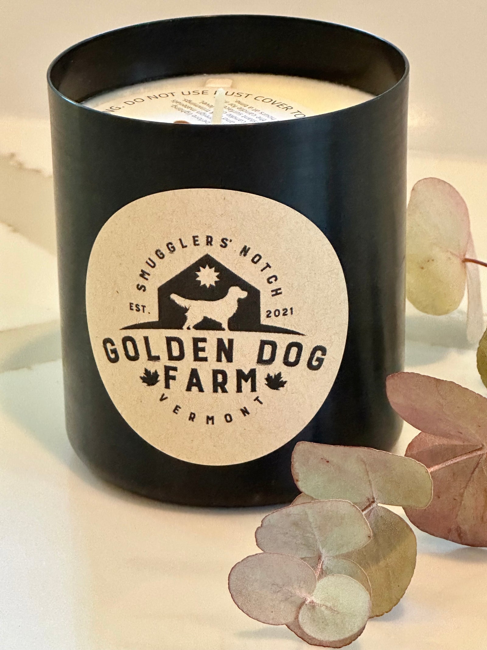 Golden Dog Farm Candle