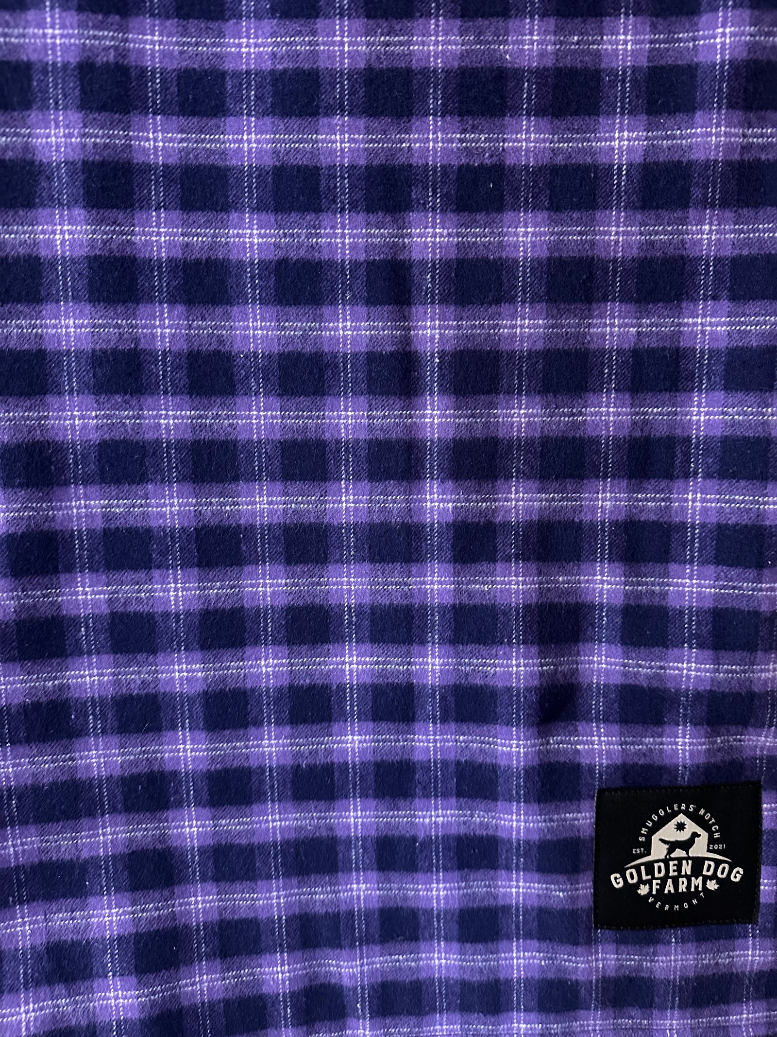 GDF Flannel Stadium Blanket x Vermont Flannel