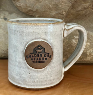 Golden Dog Farm Stoneware Pottery Mug