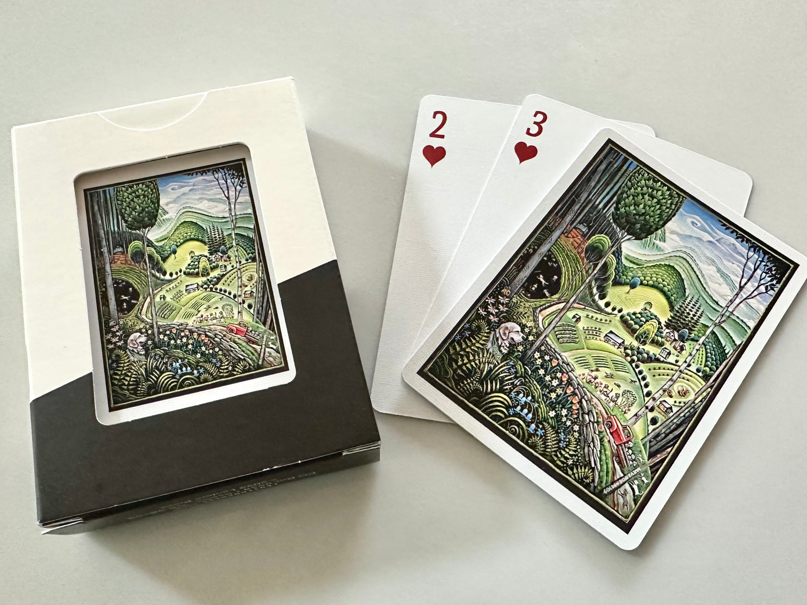 Farm Mural Playing Cards x Lantern Press
