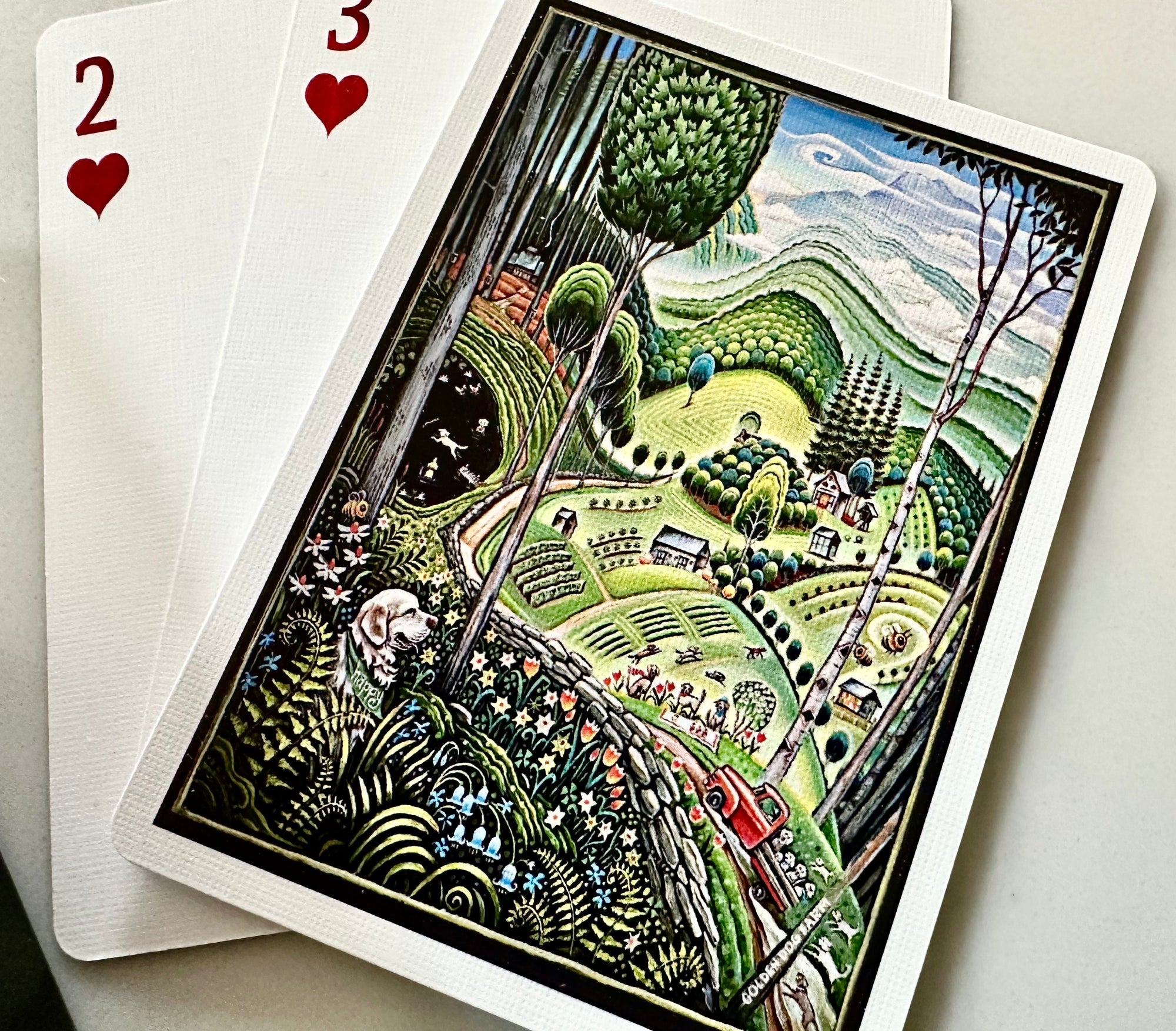 Farm Dog Playing Cards - Golden Dog Farm LLC