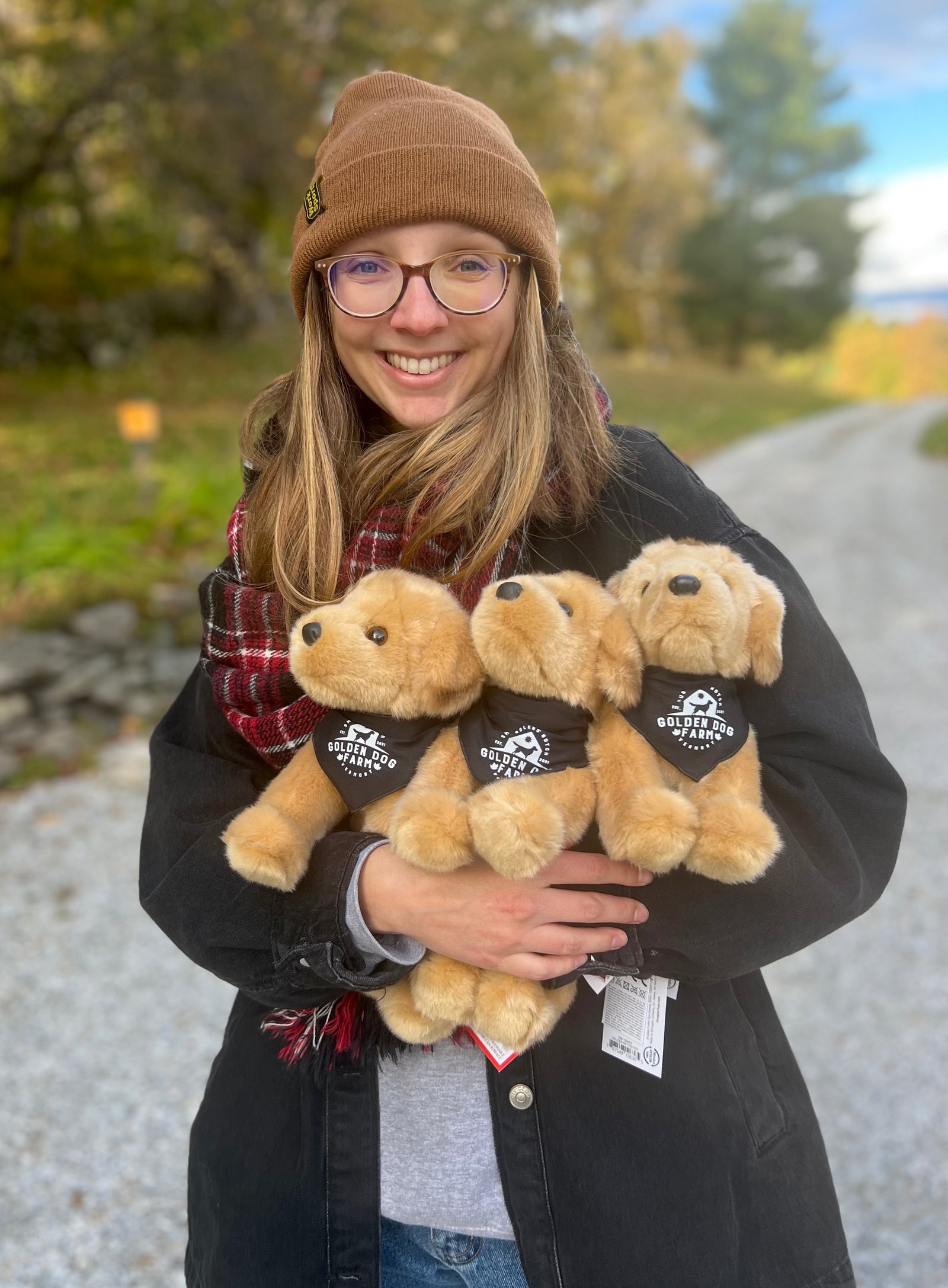 Stuffed Golden Retriever