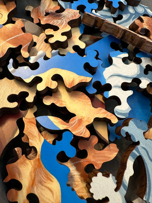 Golden Retriever Wooden Puzzle x Liberty Puzzles