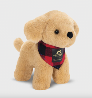 GDF x Vermont Teddy Bear + Vermont Flannel Plush Golden