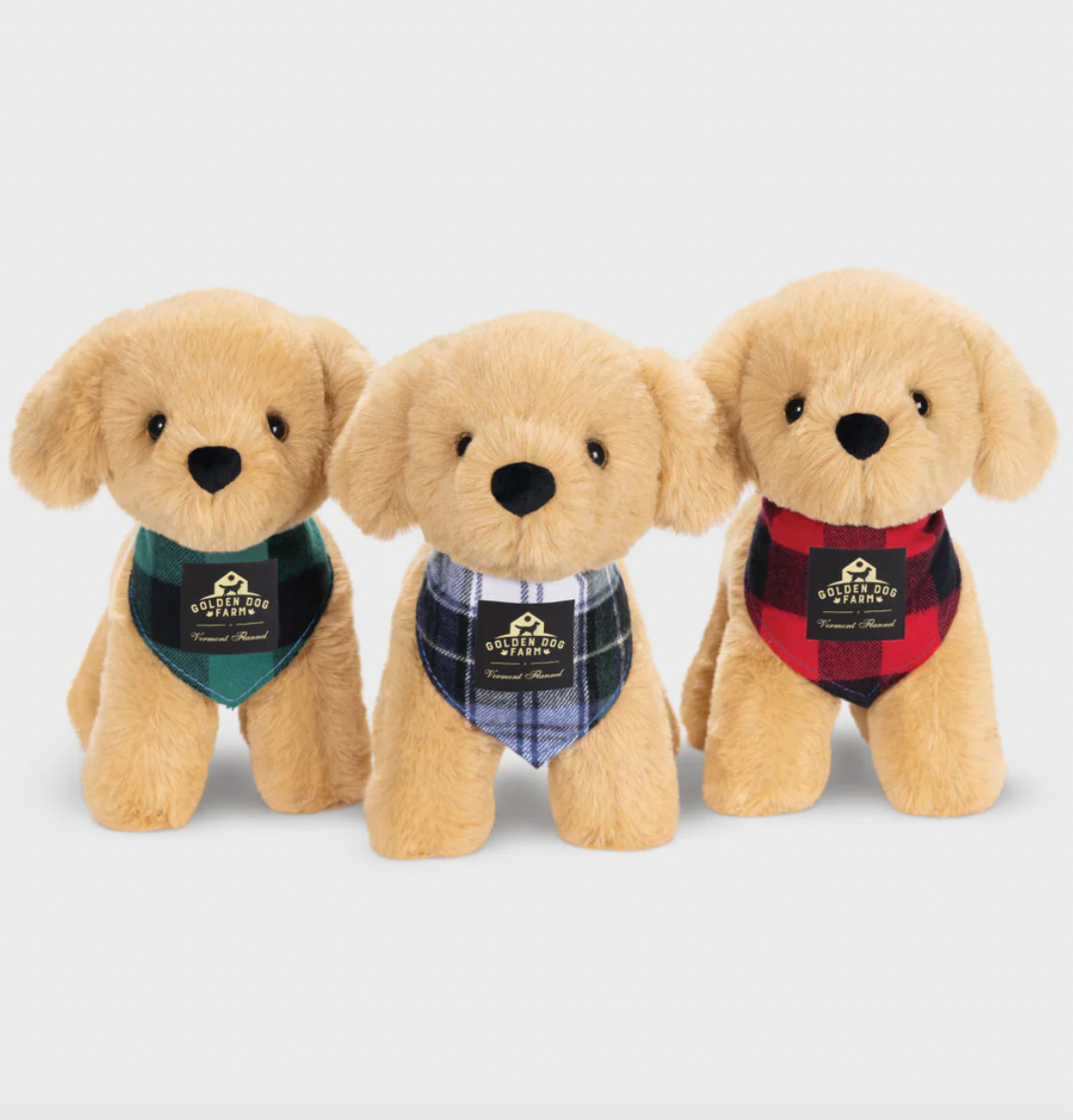 GDF Plush Golden x Vermont Teddy Bear
