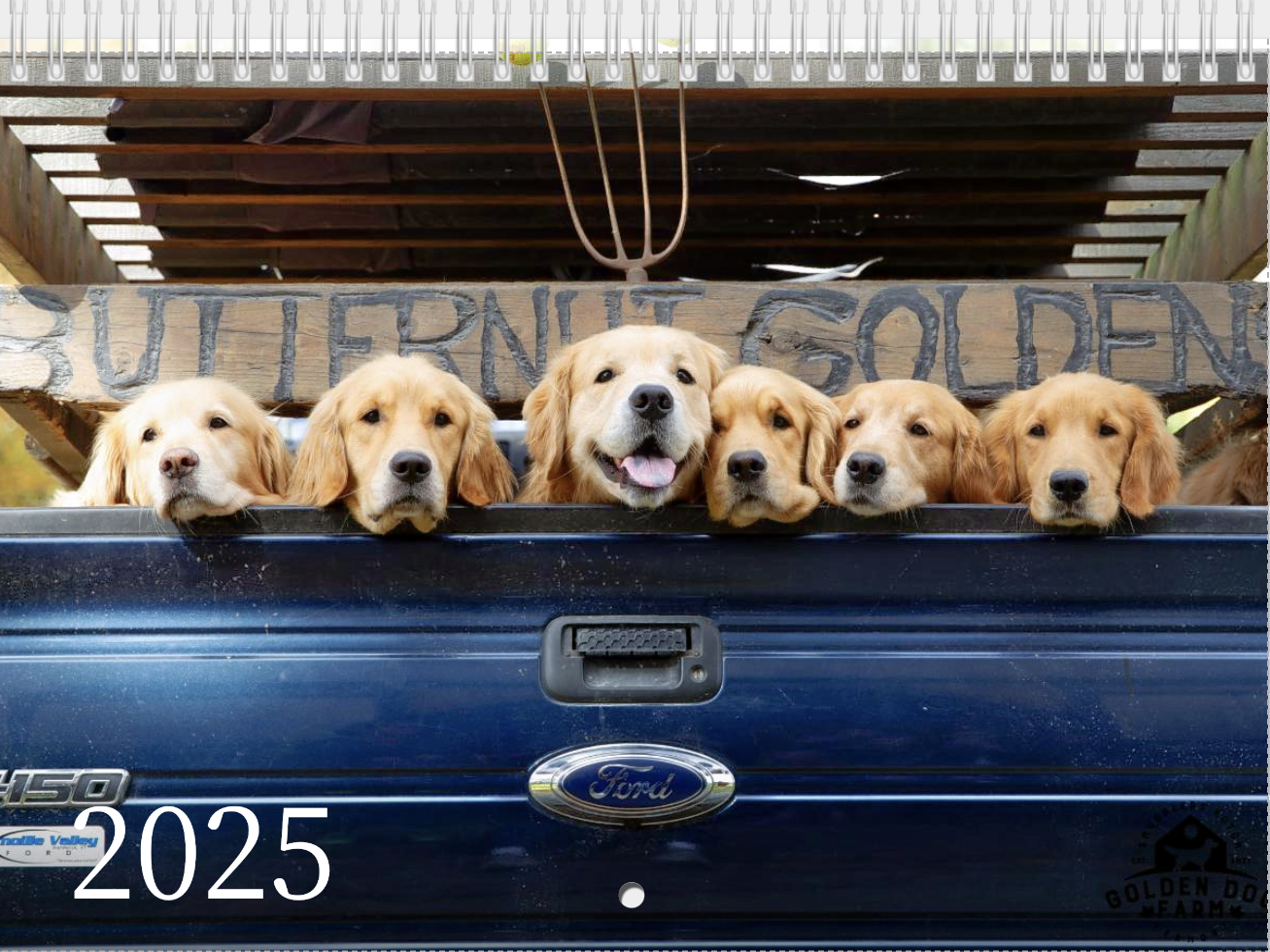 Golden Dog Farm Calendar